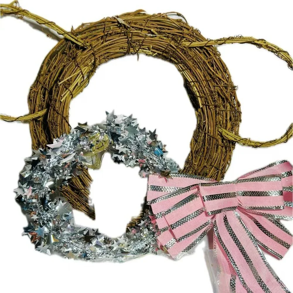 🐰 Pastel Bunny Grapevine Wreath – Easter Door Charm - Picture 6 of 10